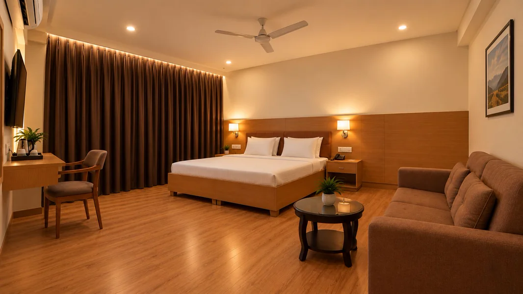 Suite with Corner View