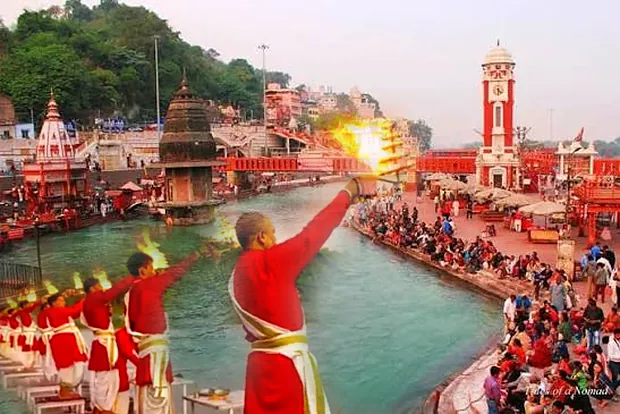 Ganga Aarti at Har Ki Pauri