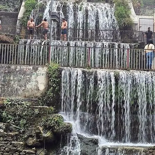 Limestone cascades